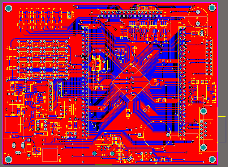 Stm32f413 Development Pcb My STM32 Development Board